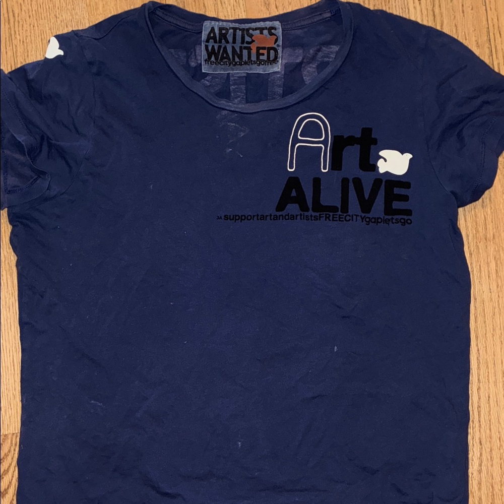 FREE CITY X GAP collab tee shirt